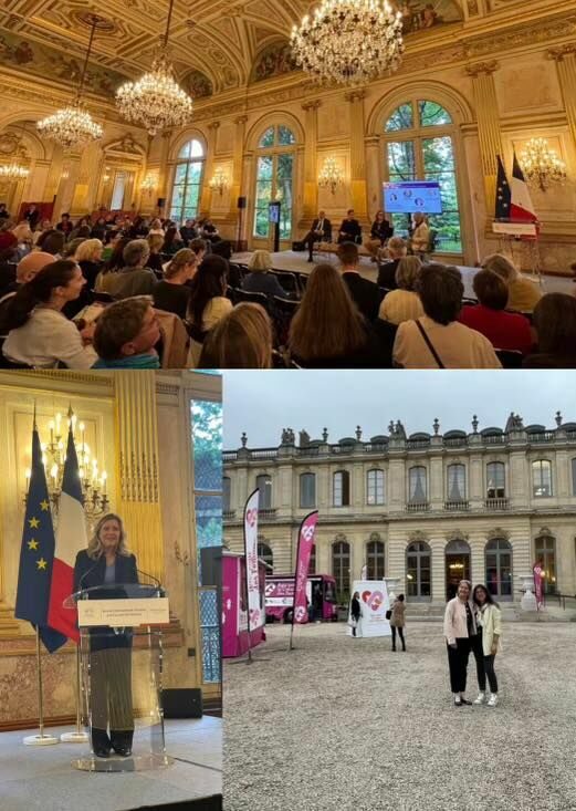 Marie-Caroline Baraut invitée à l'Assemblée Nationale